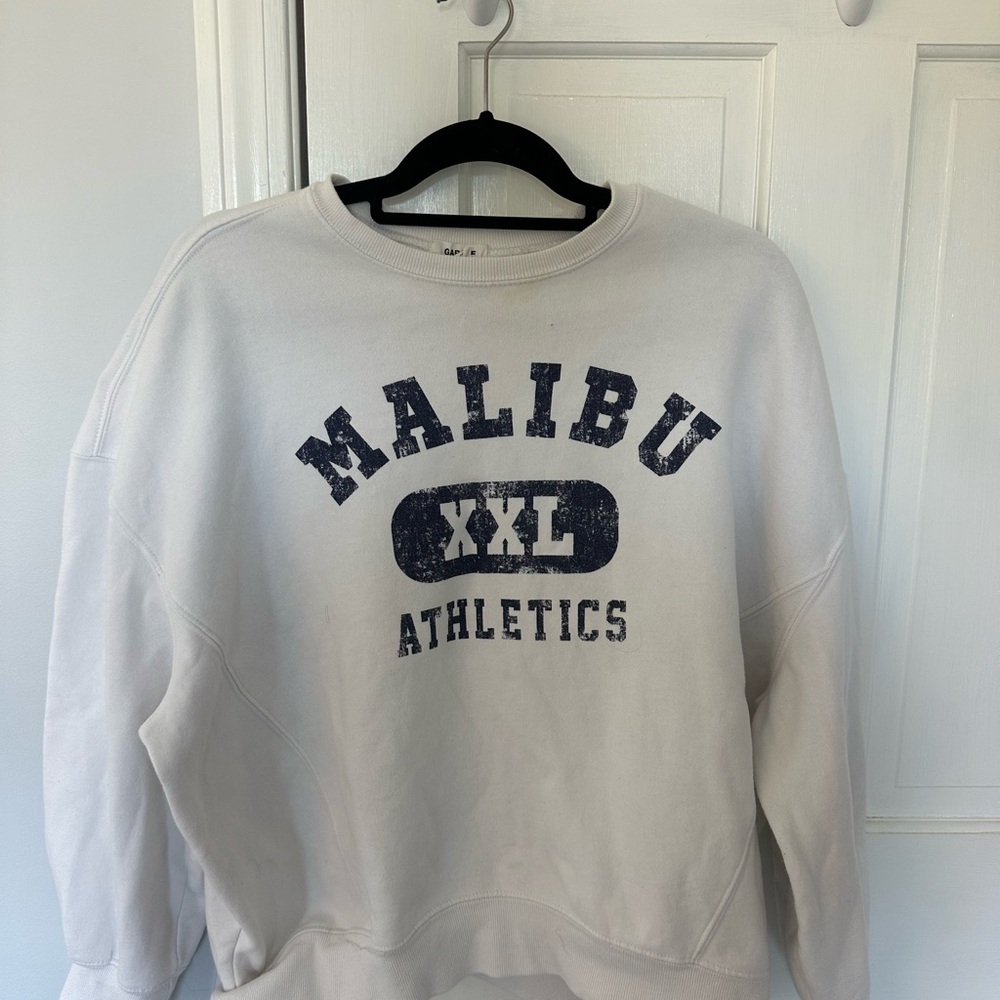 Garage Women's Cream Crewneck Sweater